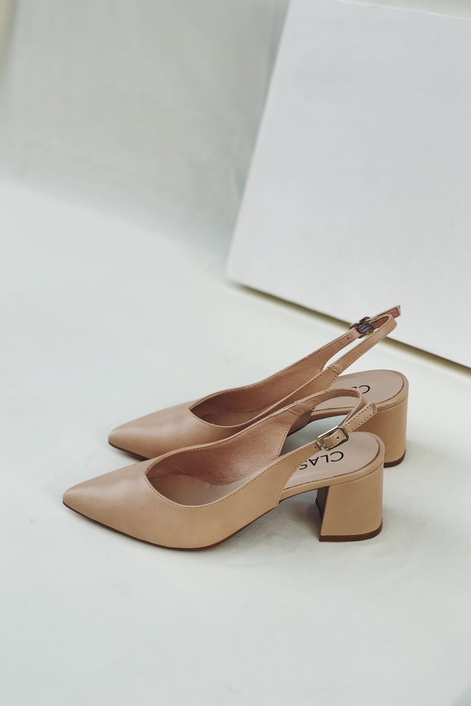 Zapato destalonado tacón cuadrado – Bonaque - Main Image